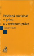 Príčinná súvislosť v práve a v trestnom práve - cena, porovnanie