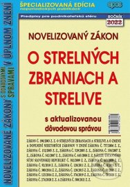 Novelizovaný Zákon o strelných zbraniach a strelive