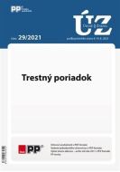 UZZ 29/2021 Trestný poriadok - cena, porovnanie