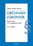 Občiansky zákonník. Úzz, 10. vydanie 9/2021 - cena, porovnanie