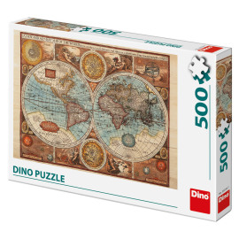Dino Mapa sveta z roku 1626 500