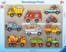 Ravensburger Puzzle Vozidlá 10 dielikov