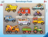 Ravensburger Puzzle Vozidlá 10 dielikov - cena, porovnanie