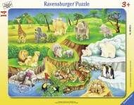 Ravensburger ZOO 8-17d rámové - cena, porovnanie