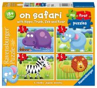 Ravensburger Moje prvé puzzle Na safari 2/3/4/5 - cena, porovnanie