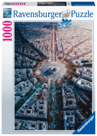 Ravensburger Puzzle Paríž zhora 1000
