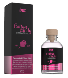 Intt Cotton Candy Warming Massage Gel 30ml