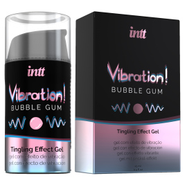 Intt Vibration! Bubble Gum Tingling Effect Gel 15ml