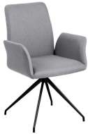 Actona Otočná stolička GIRONA 59 cm svetlosivá - cena, porovnanie