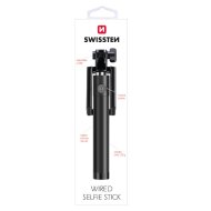Swissten Wired Selfie Stick - cena, porovnanie