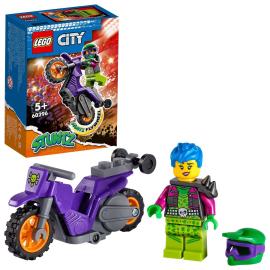 Lego City 60296 Kaskadérska wheelie motorka