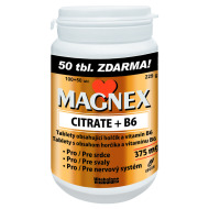 Vitabalans Oy Magnex citrate + B6 150tbl - cena, porovnanie