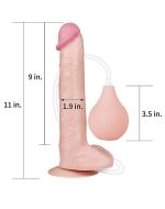 Lovetoy Squirt Extreme Dildo Flesh 28cm - cena, porovnanie