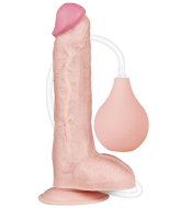 Lovetoy Squirt Extreme Dildo Flesh 25cm - cena, porovnanie