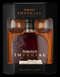 Ron Barceló Imperial Dominicano 2 poháre 0,7l