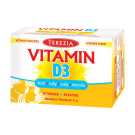 Terezia Company Vitamín D3 1000 IU 90tbl