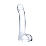 Gläs Realistic Curved Glass G-Spot Dildo - cena, porovnanie