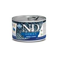 N&D OCEAN Adult Herring & Shrimps Mini 140g - cena, porovnanie