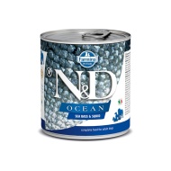 N&D OCEAN Adult Sea Bass & Squid 285g - cena, porovnanie