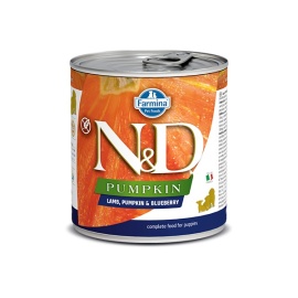 N&D PUMPKIN Puppy Lamb & Blueberry 285g