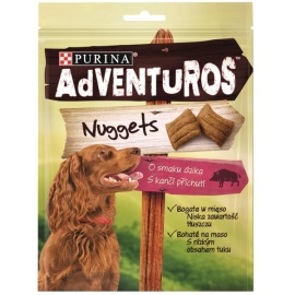 Purina Adventuros Nuggets s príchuťou diviaka 90g