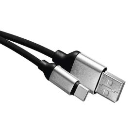 Emos USB kabel 2.0 A/M - C/M 1m SM7025BL