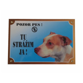 Tatrapet Tabuľka Pitbulteriér