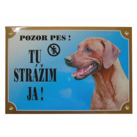 Tatrapet Tabuľka Rodežsky ridgeback