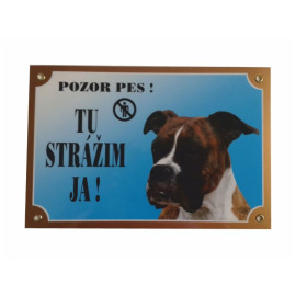 Tatrapet Tabuľka Boxer nemecký