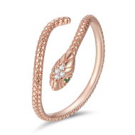 Lindas jewelry Strieborný prsteň Kráľovná Hadov Rose IPR101 - cena, porovnanie