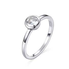 Lindas jewelry Strieborný prsteň Shiny Pure Effect IPR044-8