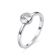 Lindas jewelry Strieborný prsteň Shiny Pure Effect IPR044-8 - cena, porovnanie