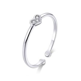 Lindas jewelry Strieborný prsteň Love You IPR040