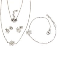 Lindas jewelry Sada šperkov Snehová Vločka chirurgická oceľ IS027 - cena, porovnanie