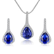 Lindas jewelry Zvýhodnená sada šperkov Rýdzi Modrá - cena, porovnanie