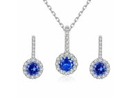 Lindas jewelry Zvýhodnená sada šperkov Modrý Kvietok - cena, porovnanie