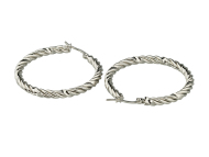 Lindas jewelry Náušnice Kruhy Čapované chirurgická oceľ IN157 - cena, porovnanie