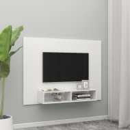 vidaXL Nástenná TV skrinka biela 135x23,5x90 cm drevotrieska - cena, porovnanie