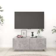 vidaXL TV skrinka betónová sivá 100x35x40 cm drevotrieska - cena, porovnanie