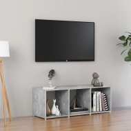 vidaXL TV skrinka betónová sivá 107x35x37 cm drevotrieska - cena, porovnanie