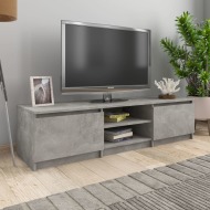 vidaXL TV skrinka, betónová sivá 140x40x35,5 cm, drevotrieska - cena, porovnanie