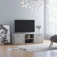vidaXL TV skrinka, betónovo sivá 120x34x37 cm, drevotrieska - cena, porovnanie