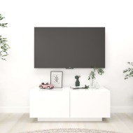 vidaXL TV skrinka biela 100x35x40 cm drevotrieska - cena, porovnanie