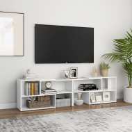 vidaXL TV skrinka biela 149x30x52 cm drevotrieska - cena, porovnanie