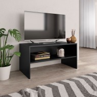 vidaXL TV skrinka čierna 80x40x40 cm drevotrieska - cena, porovnanie
