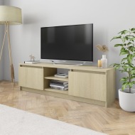 vidaXL TV skrinka, dub sonoma 120x30x35,5 cm, drevotrieska - cena, porovnanie