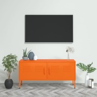 vidaXL TV skrinka oranžová 105x35x50 cm oceľ - cena, porovnanie
