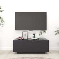 vidaXL TV skrinka sivá 100x35x40 cm drevotrieska - cena, porovnanie