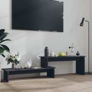 vidaXL TV skrinka sivá 180x30x43 cm drevotrieska - cena, porovnanie