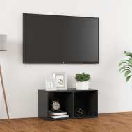 vidaXL TV skrinka sivá 72x35x36,5 cm drevotrieska - cena, porovnanie
